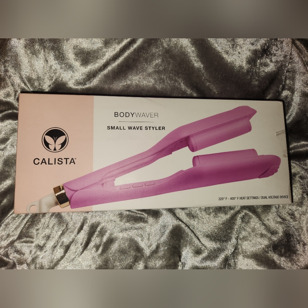 NEW Sealed Box- Calista BodyWaver Small Wave Styler,Peony Pink,Hair Tool,Beauty